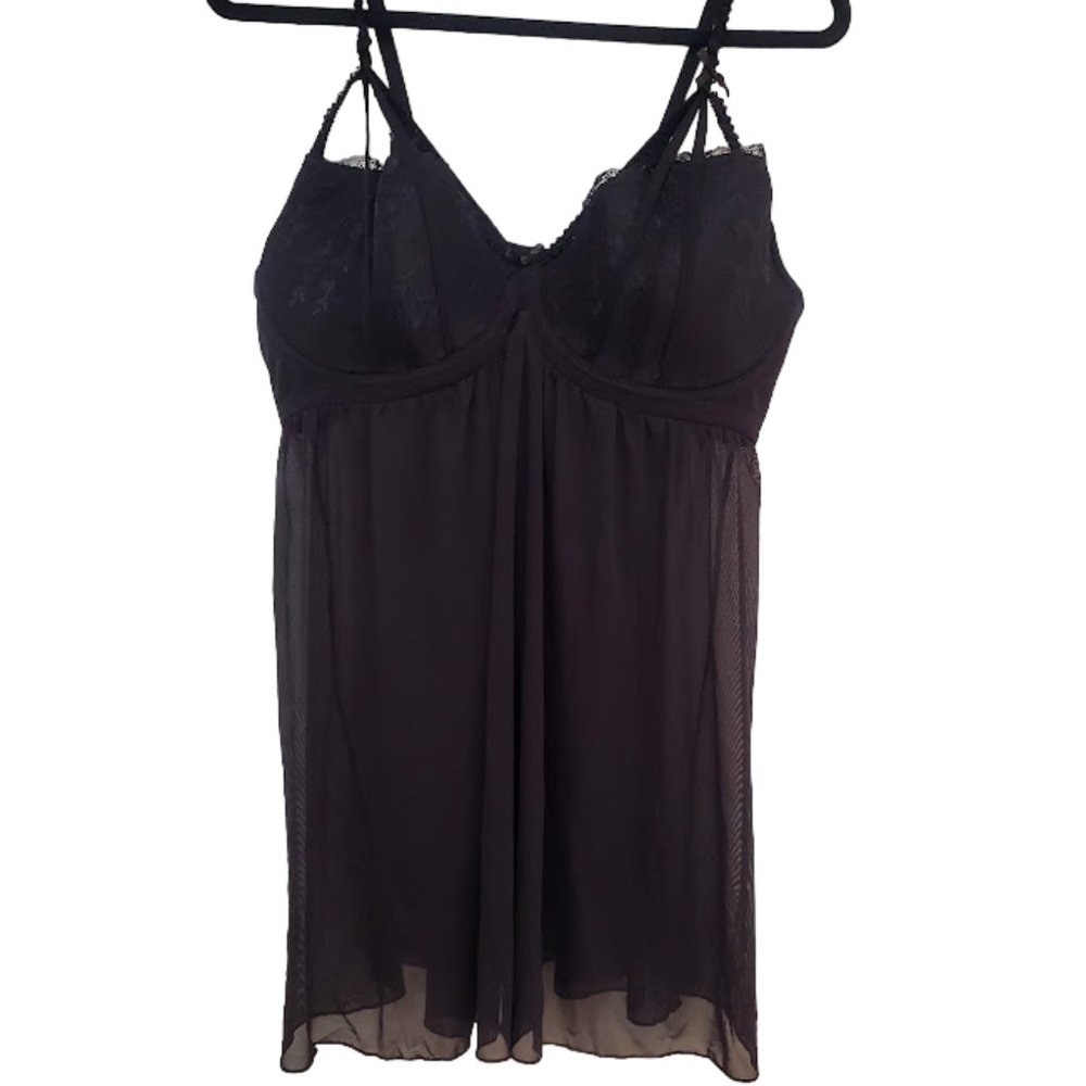 Hips and Curves Black Lingerie 40MD